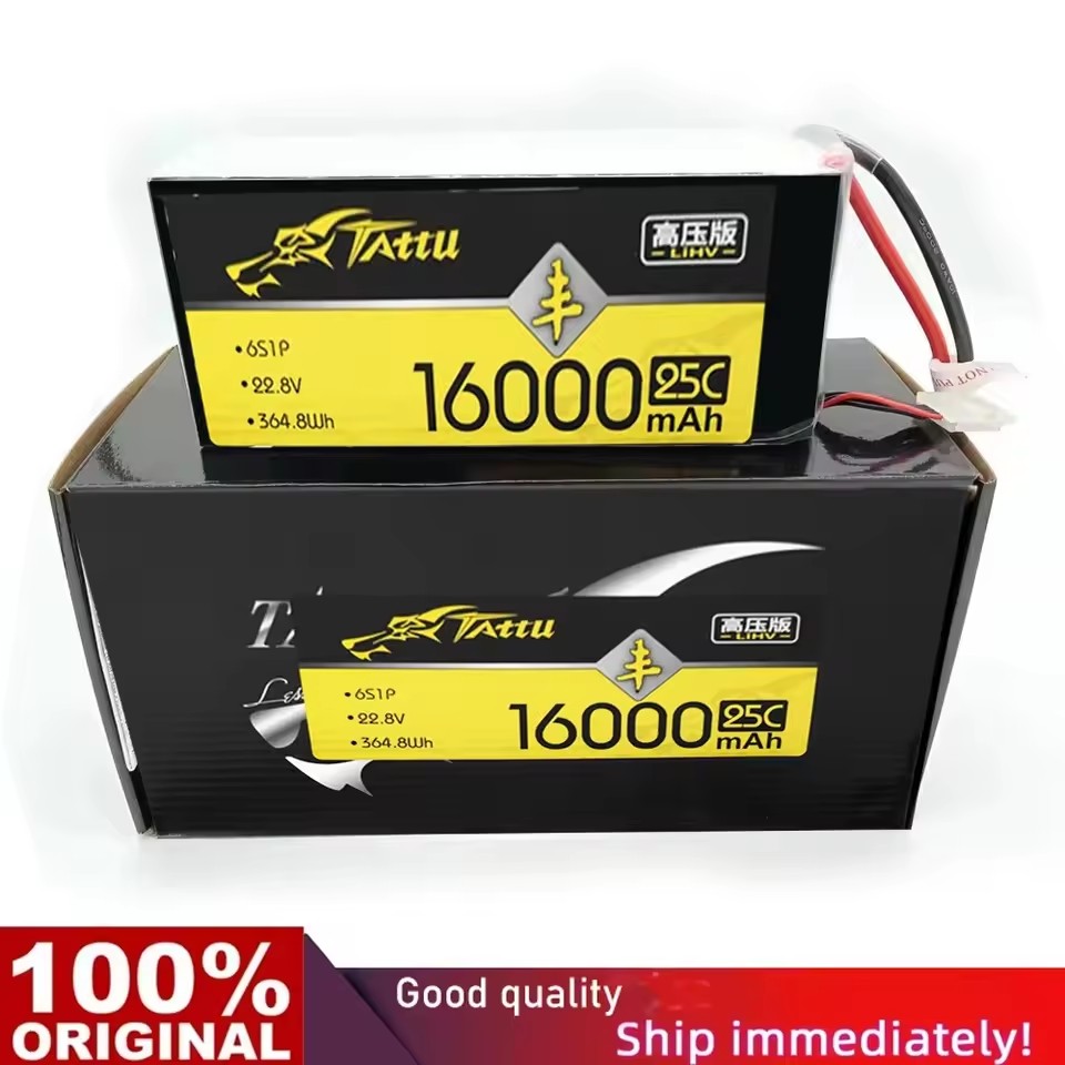 Tattu 6S 22000Mah Lipo Battery - Nouveau TATTU UAV HV Lipo batterie