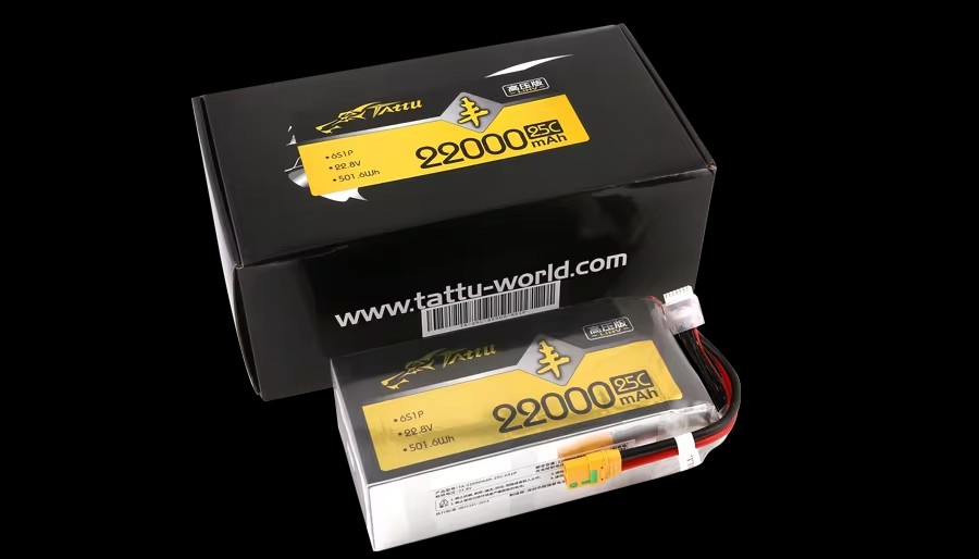 Nouveau TATTU UAV HV Lipo batt - Tattu 6S 22000Mah Lipo Battery avis et prix