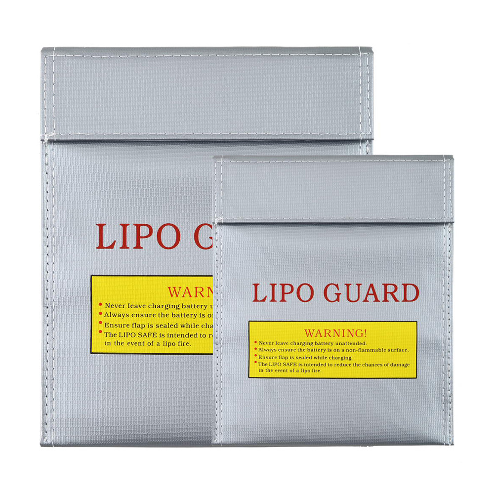 Sac de protection Lipo 18x23cm - Lipo Battery Fireproof Safety Charge Box avis et prix