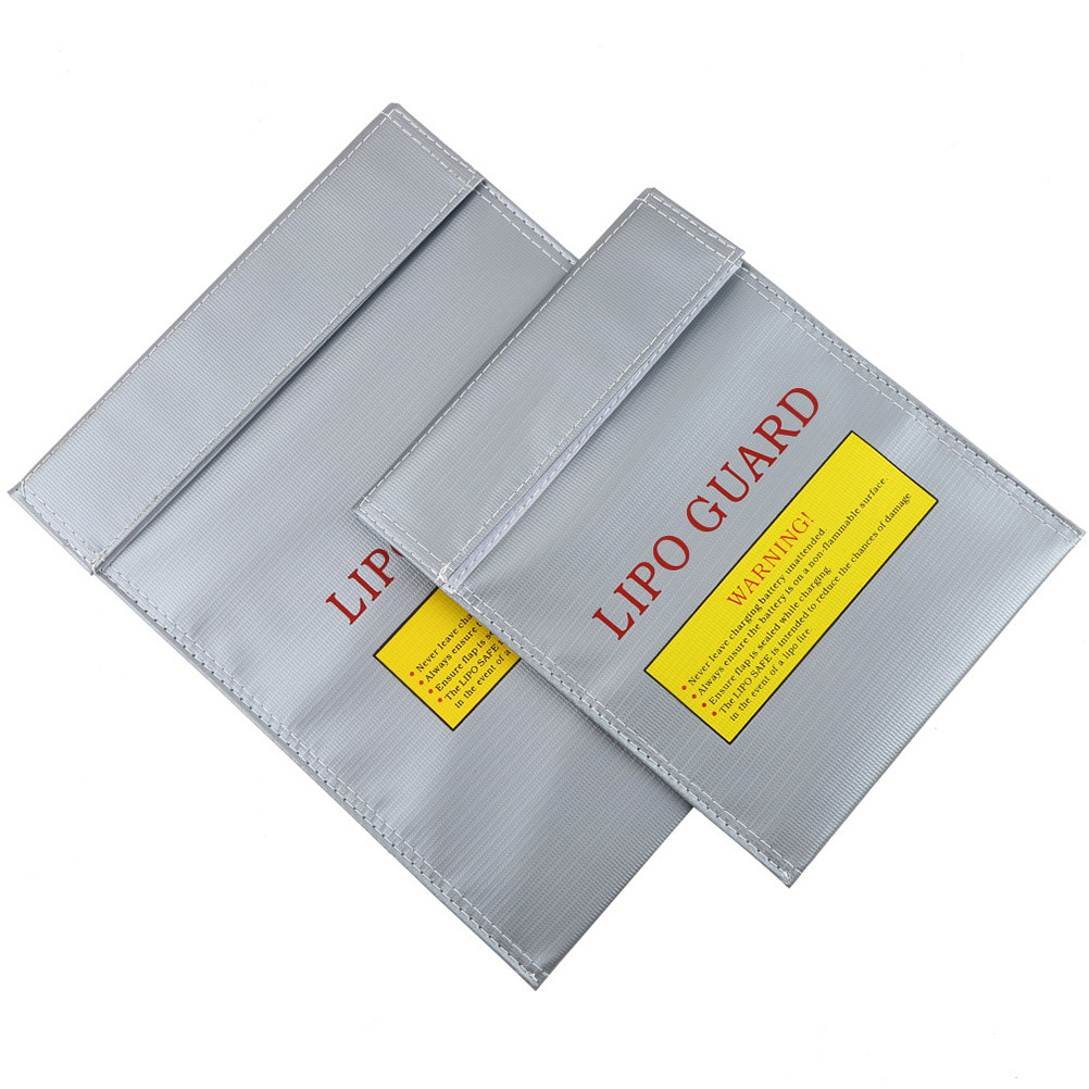 Sac de protection Lipo 18x23cm - Lipo Battery Fireproof Safety Charge Box avis et prix